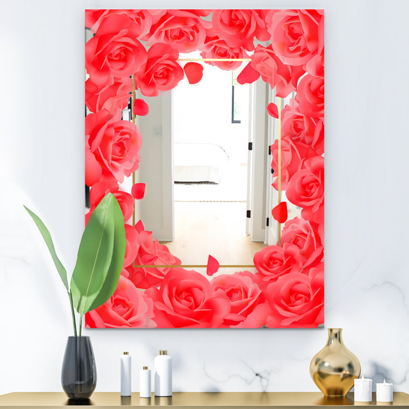 Miroir d'appoint Garland Vivid 6 Shabby Elegance, H 39,4 po x l 29,5 po
