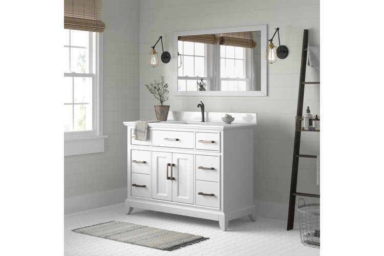 Top Oak White Vanities