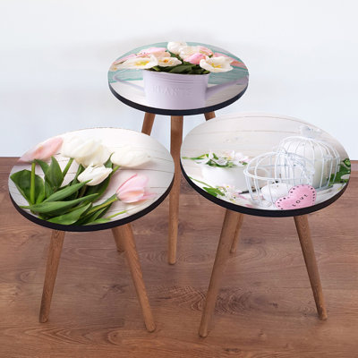 Tables gigognes 3 pieds Aziz