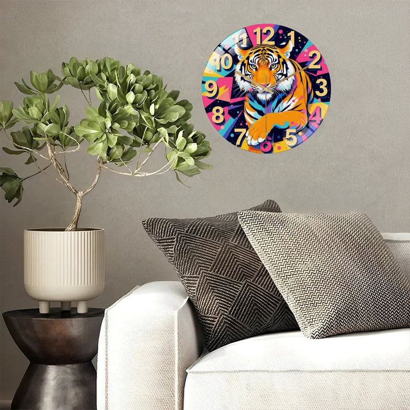 Horloge murale 12 po