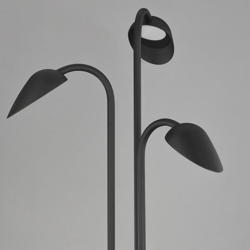 Inge Black Aluminum LED Pathway Light