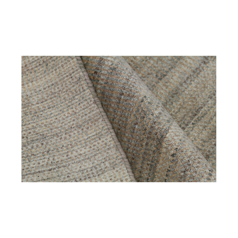 Hand Woven Wool Striped Area Rug