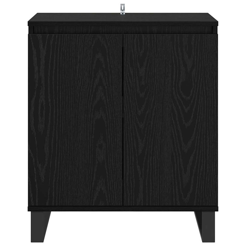 60cm Sideboard, Black Oak