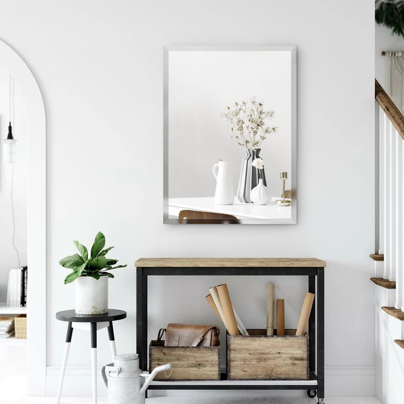 Aleksandrina Rectangle Wall Mirror, 40" x 30"