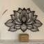 Art mural 3D Mandala lotus 3D-447559485-453335532