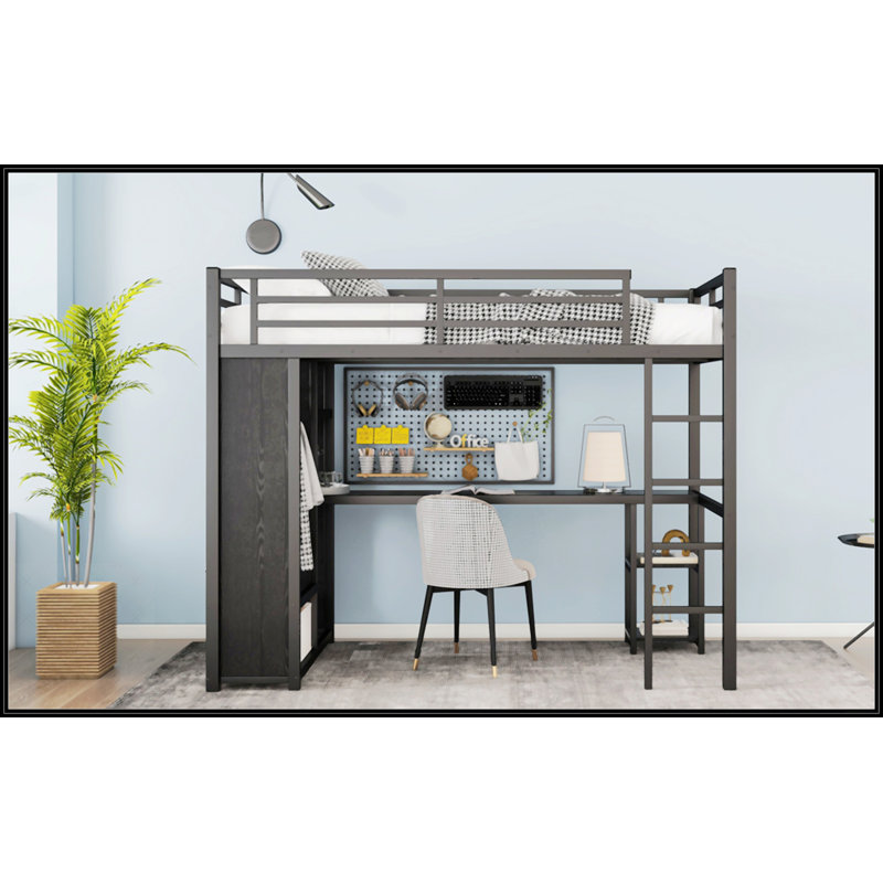 Lit mezzanine double, Lit simple