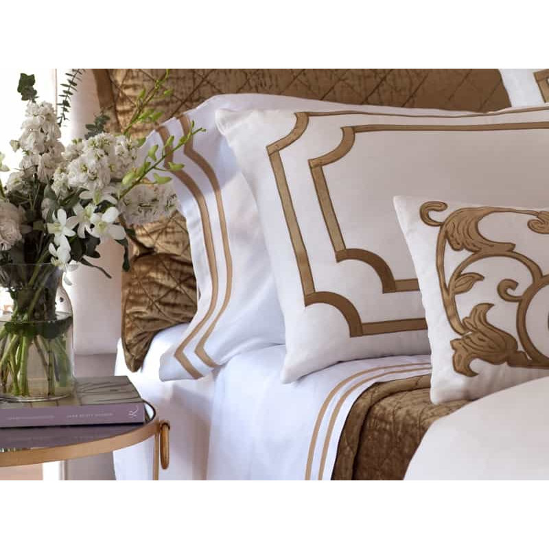 Soho Sheet Set, Queen, Ivory/Straw