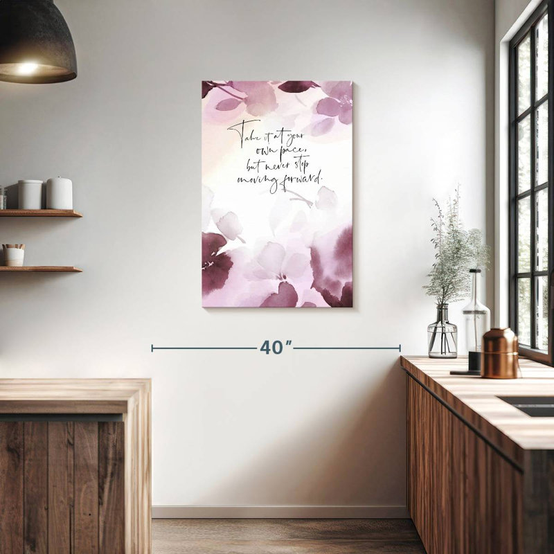 Tergel Your Own Pace, 36" H x 24" W