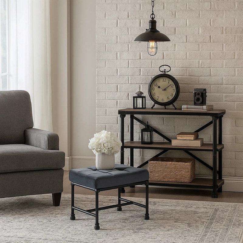 Merrigan Upholstered Ottoman
