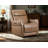 Frances Laether Power Swivel Glider-114976725