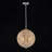 Crystal Accents Globe Sphere Pendant-842686364