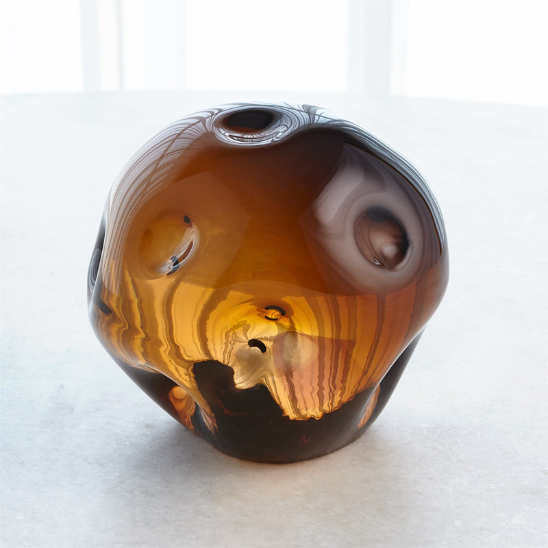 Dimpled Sphere - Chocolate