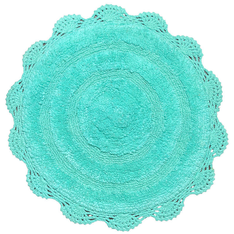 Casanova Non-Slip, Turquoise, 24" L x 24" W