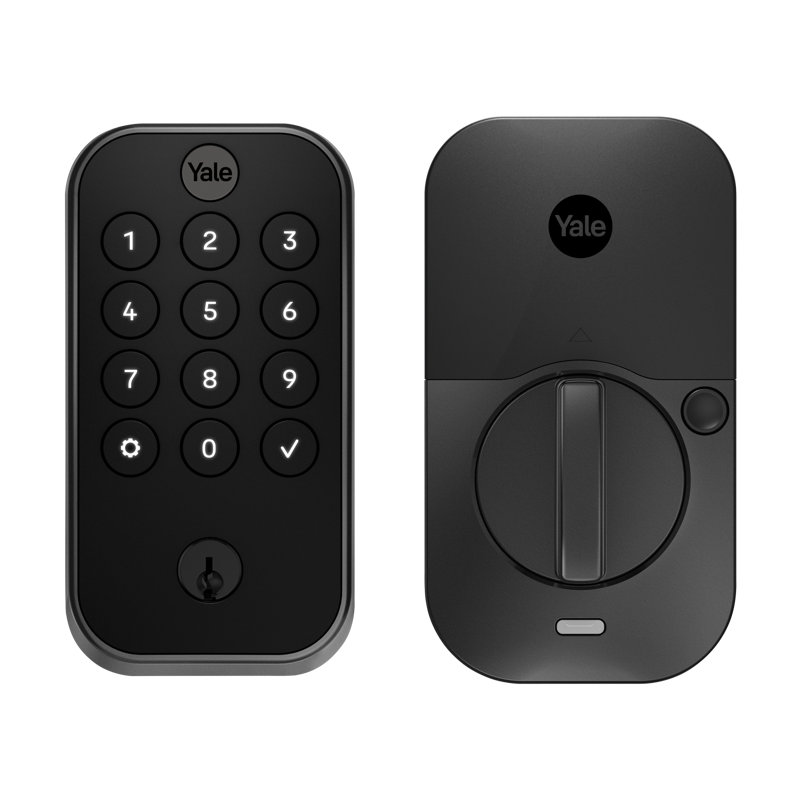 Yale Assure Lock 2 Keypad With Wi-Fi, Black Suede