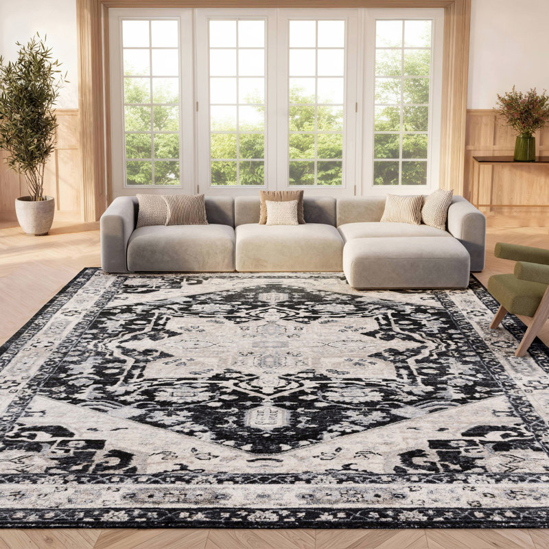 Tapis oriental Alberte Performance, Rectangle 8 pi x 10 pi