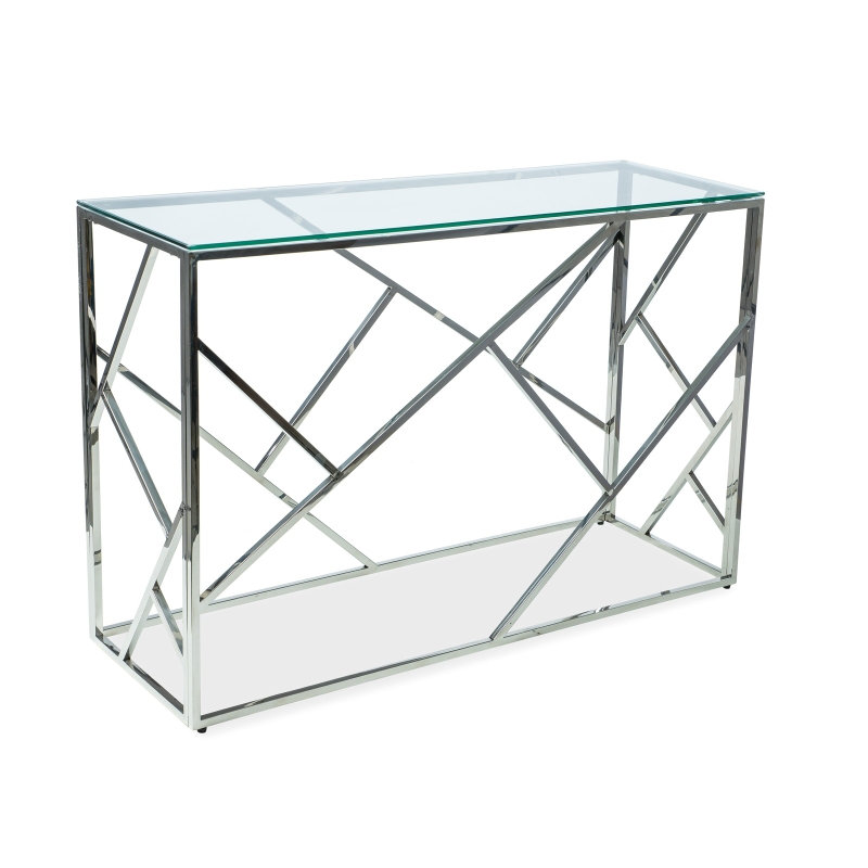 Campanella 120cm Glass Top Console Table