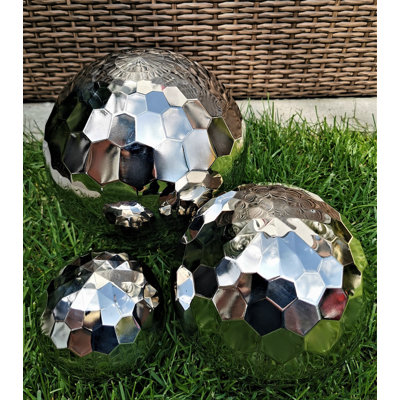 Charisa Stainless Steel Gazing Ball