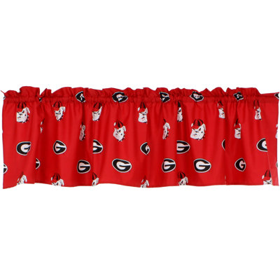 NCAA Tailored Window Valance