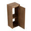 Meuble-lavabo mural de 30 pouces avec lavabo en résine et armoire latérale, tiroir à fermeture en douceur (KD-Packing), armoire combinée 09430IMO-30L-SC00512IMO