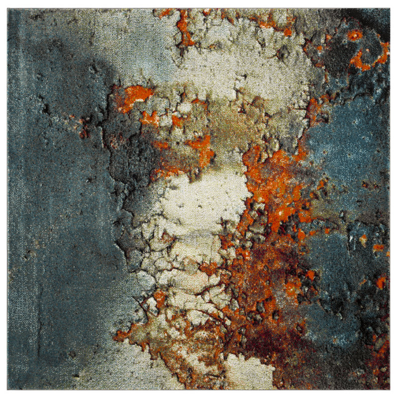 Acord Performance Abstract Rug, Square 11'