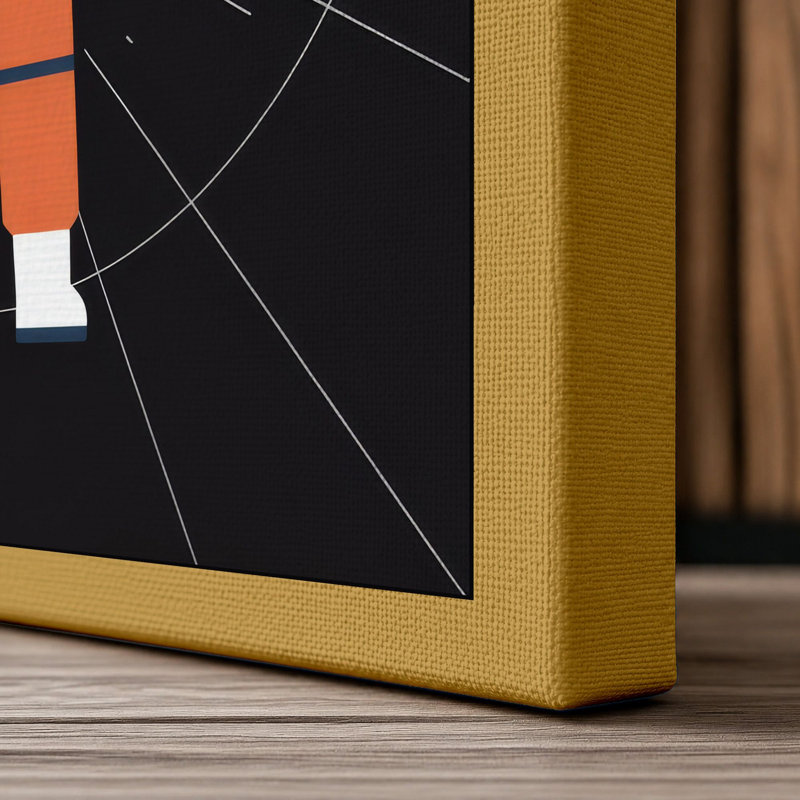 Print, 36x24 - 91.4 x 61.0 cm, Ochre Border