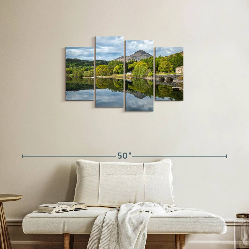 Alvord Glassy Loch Lomond, 22" H x 36" W