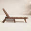 Chaise longue à roulettes Lakeside POLYWOOD-9706104