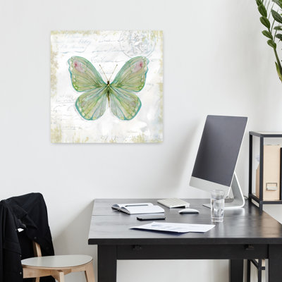 Papillon de jardin délicat et élégant papillon éthéré nature