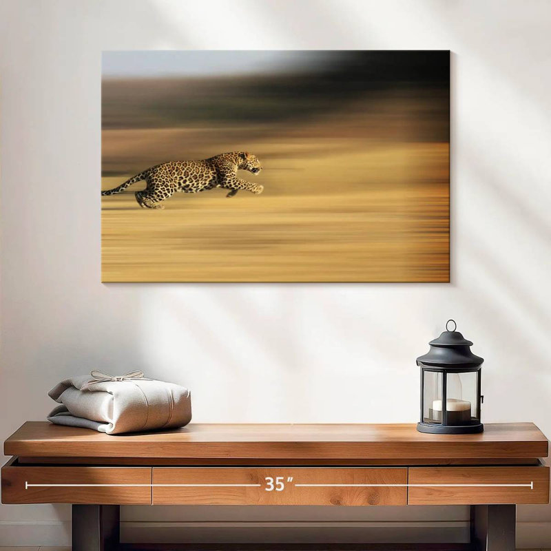 Crowle Leopard Sprint, 16" H x 24" W