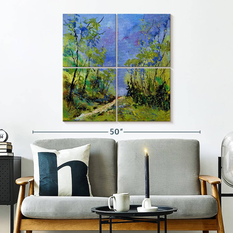 Spring Path, 32" H x 32" W