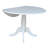 Hesston Drop Leaf Solid Wood Pedestal Dining Table-646836719