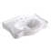 The Renovators Supply Inc. 19'' White Porcelain Rectangular Bathroom Sink with Overflow