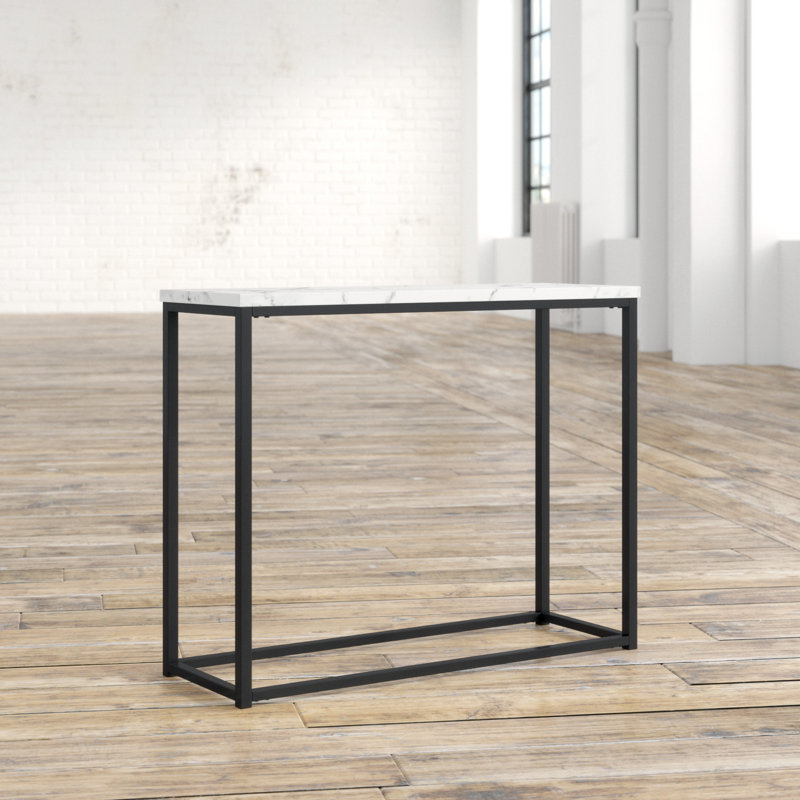 Alazae 39.4'' Console Table, Grey