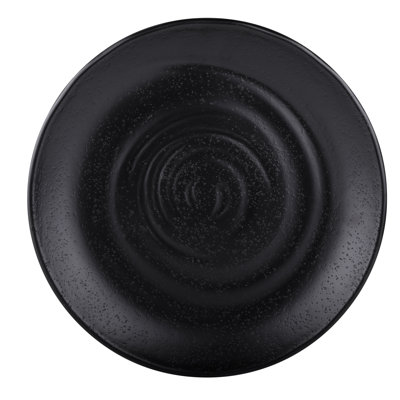 Plaque de hors-d’œuvres mélamine 8" zen