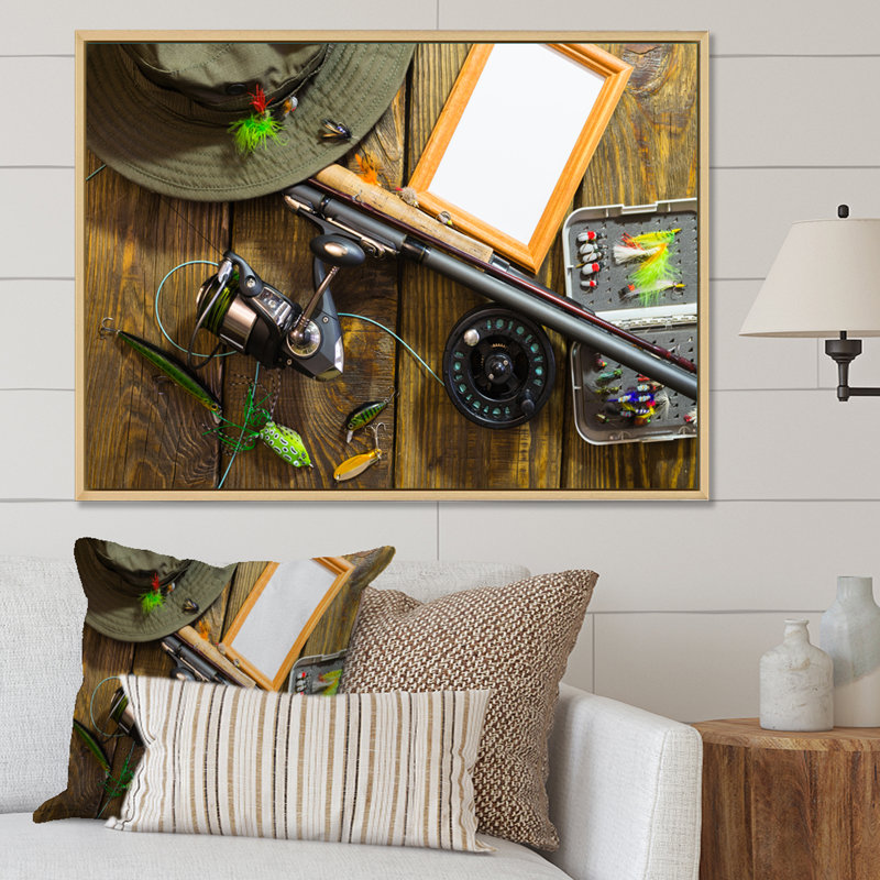 Équipement de finition sur toile, Cadre naturel flottant, H 24 po x l 32 po x P 1 po