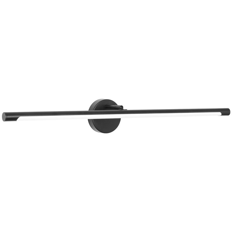 Barre d'éclairage de salle de bain à DEL Abidul, Noir mat, 4.33'' H X 31.5'' W X 4.65'' D