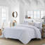  Couvre-lit 100% coton matelassé et taies décoratives assorties-1112905997-1120026970