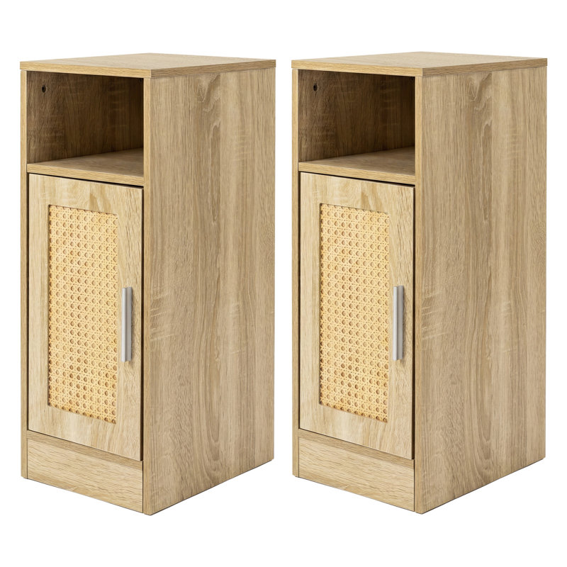 24 cm W Bedside Table
