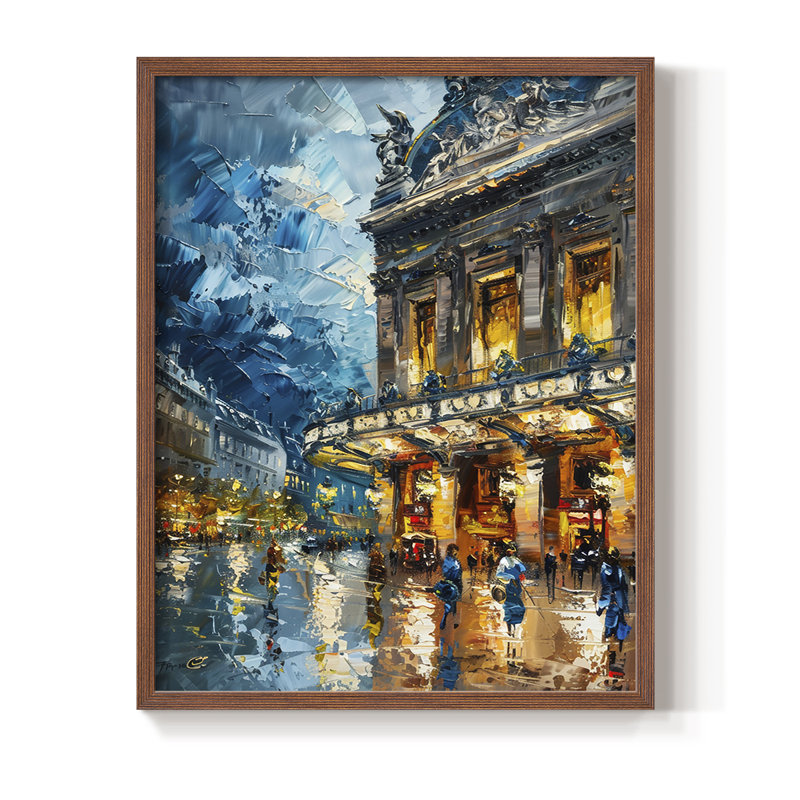 " LANDSCAPES Series CCCLXII ", 21" H x 17" W, Walnut