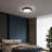 Reshia LED Flush Mount Lighting Crystal Ceiling Light Fixtures Ceiling Mount Bedroom Ceiling Light