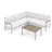 Travira Rectangular Tekwood Outdoor Coffee Table-781773813