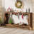 Enisha 63" D Scalloped 2-Tier Console Table-1604877342