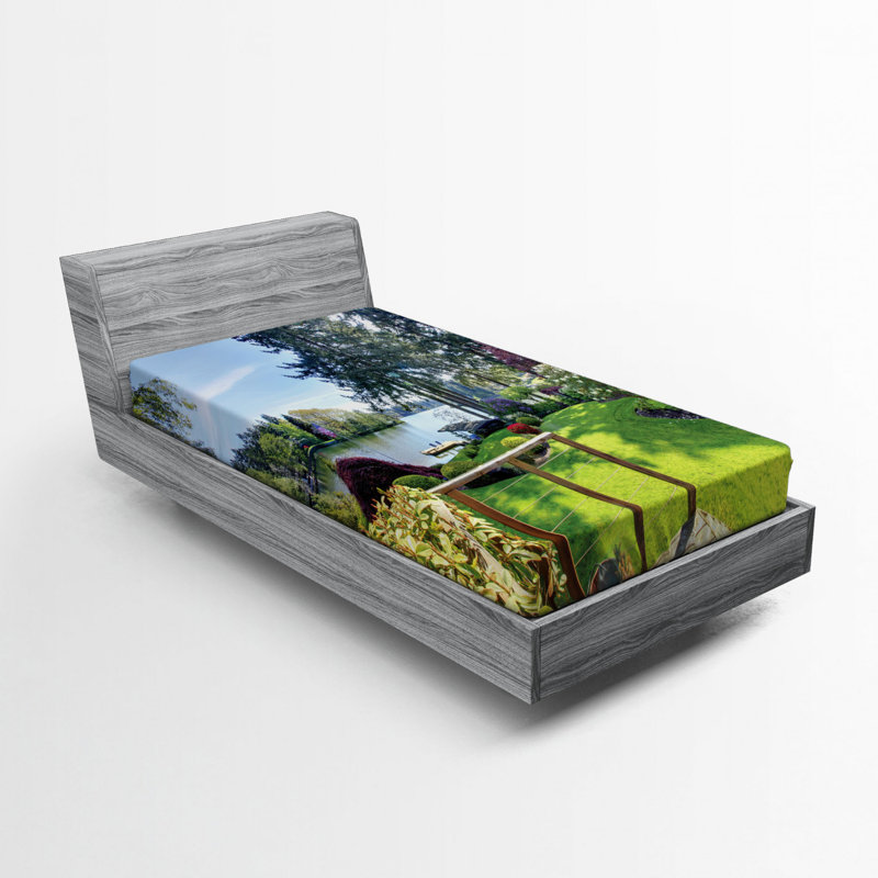Microfiber Fitted Sheet, Twin Fitted Sheet