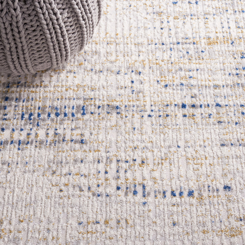 Palma Performance Abstract Rug, Runner 2'2" x 9'