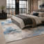 Abstract Cotton and Chenille Flatweave Area Rug-720680057