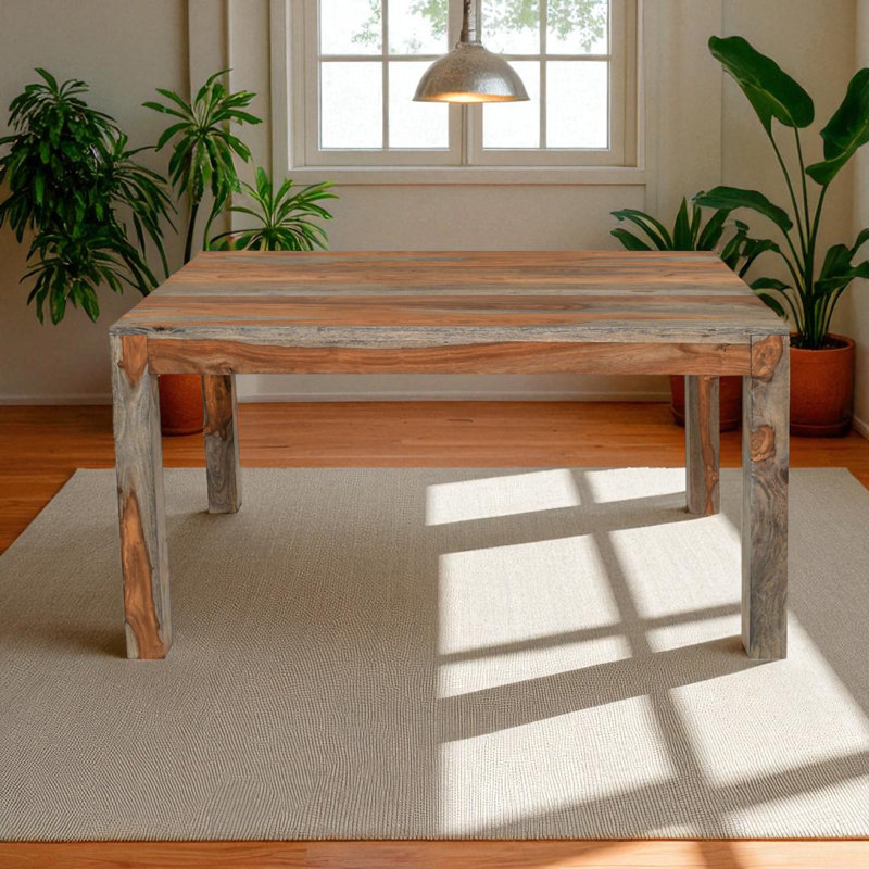 Goa Cube Solid Wood Dining Table