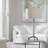 Cyla 62.25'' Distressed Steel Traditional Floor Lamp