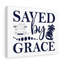 Saved By Grace - Wrapped Canvas Print-1788632373