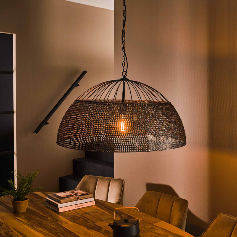 Tarrin 1 - Light Metal Dome Pendant