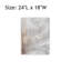 Décoration murale sur toile beige Wisps d'été 24 po x 18 po